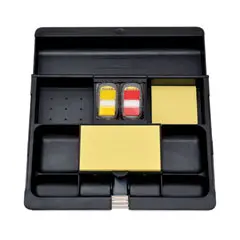Post-It Recycled Desk Drawer Tray – 12-Section Sustainable Organizer, Flexible Fit (11.75–16" X 10.5" X 1.63") 1
