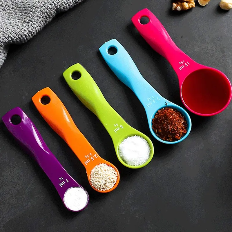 Precision Measuring Spoon Set – 5-Piece Stainless Steel Kit 1