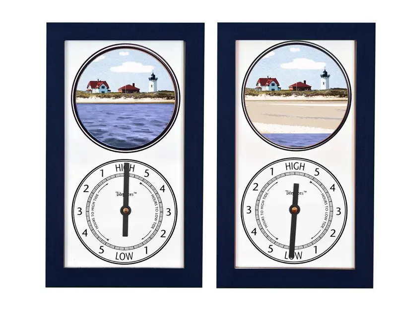 Race Point Light Nautical Tide Clock 1