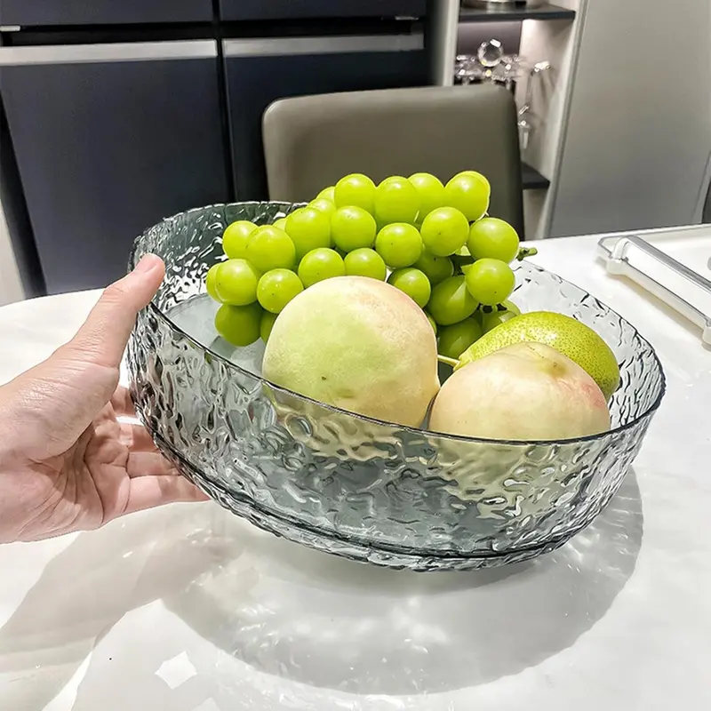 Rotating Glacier-Style Multi-Compartment Serving Tray 1