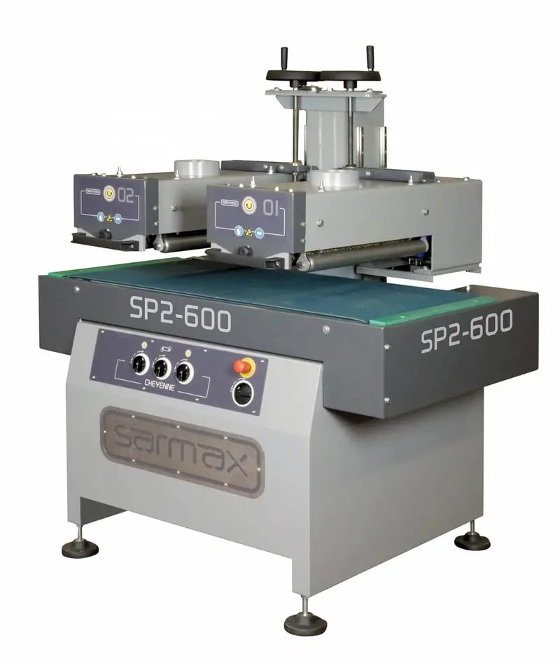 Sarmax Cheyenne Sp2 Dual-Station Brushing System – 400/600 Mm Options 1