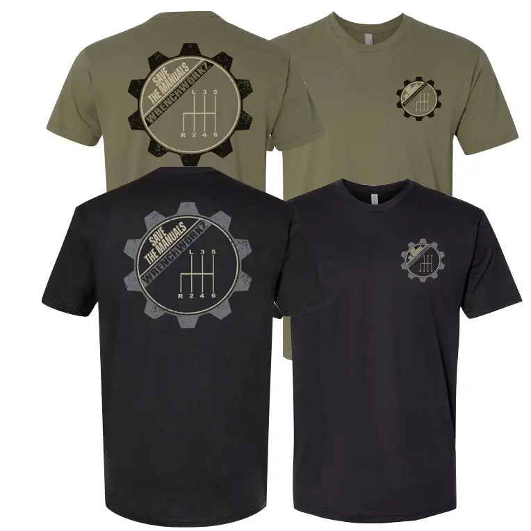 Save The Manuals Minimalist T-Shirt 1