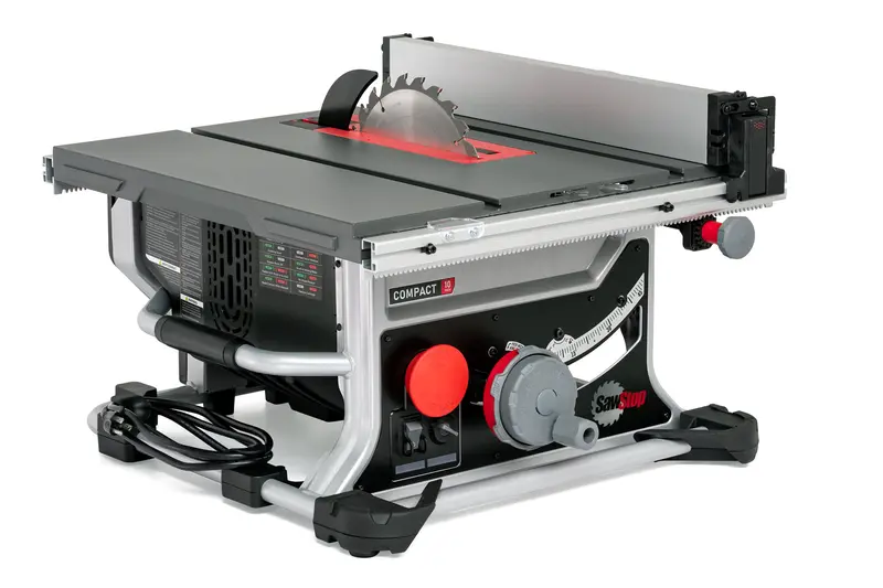 Sawstop 10-Inch Compact Table Saw With Safety System 1