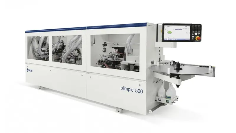 Scm Olimpic 500 Semi-Automatic Edgebanding System 1