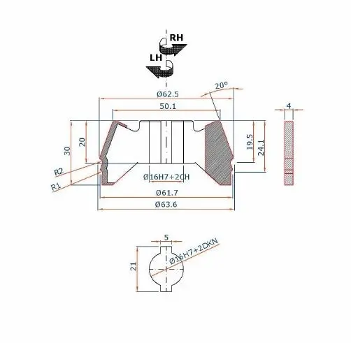 Scm Olimpic Edgebander Tct Trimming Blades – Top & Bottom Dual-Cut Replacement Cutters 1