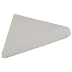 Sct® White Paper Clamshell Pizza Container – 9.25" × 9" × 1.69", Foldable Takeout Box, 400 Per Carton 1