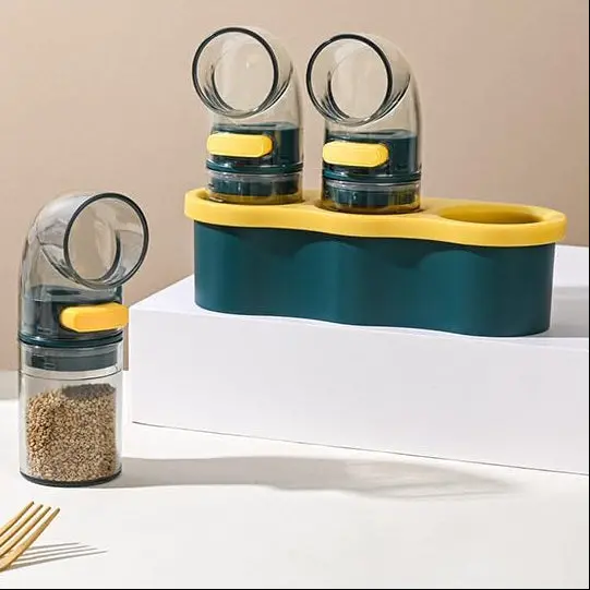 Set Of Flavoring Bottles – Reusable Ration Seasoning Dispensers 1