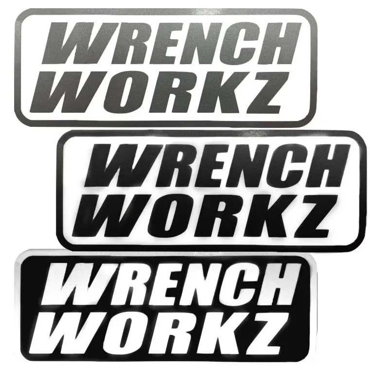 Stacked Vinyl Wrenchworkz Decal Sticker Pack 1