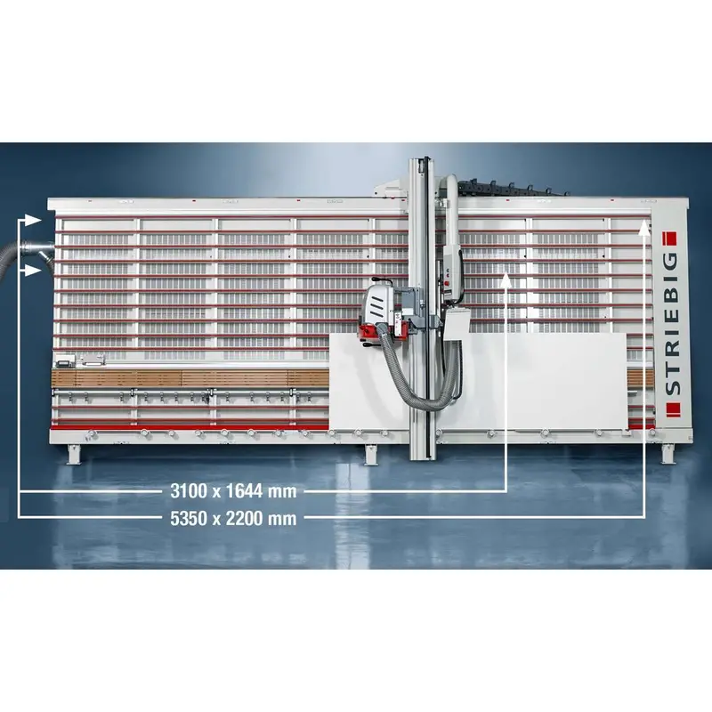Striebig Compact Vertical Panel Saw – Space-Saving Workshop Solution 1