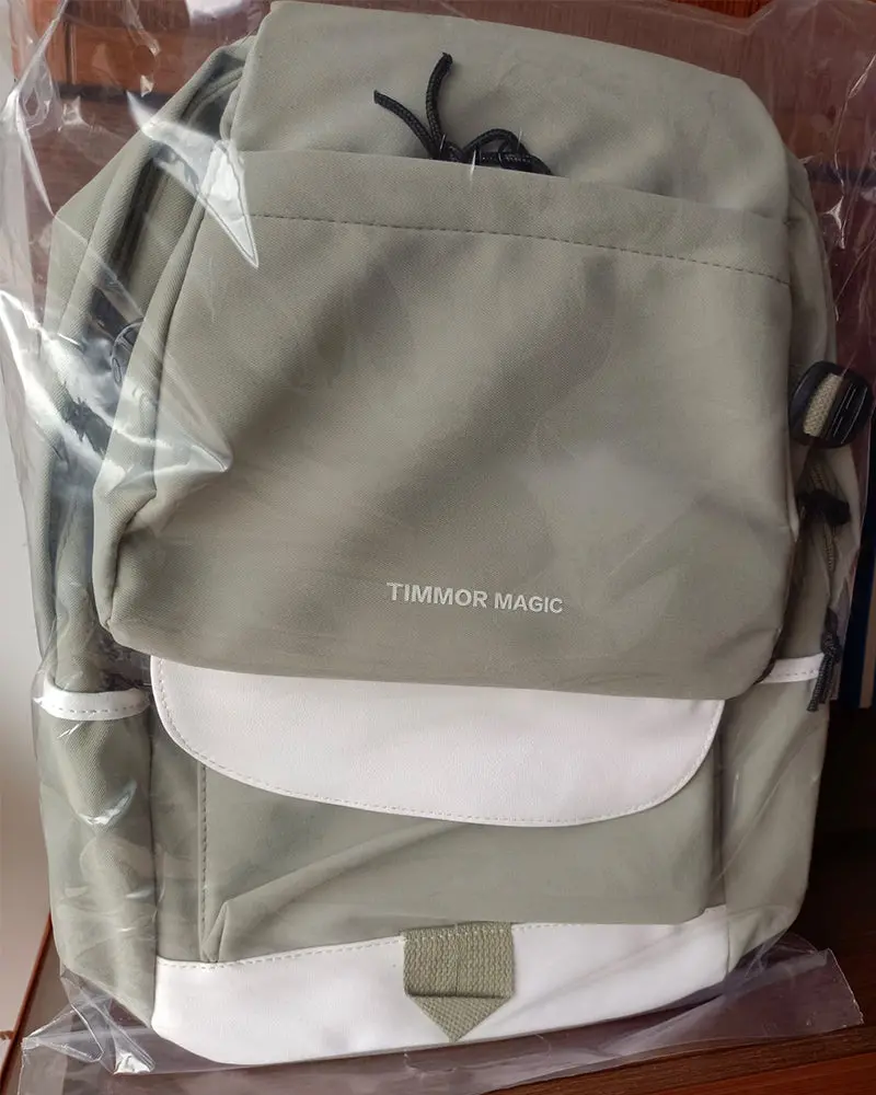 Timmor Magic Anti-Theft Backpack – Stylish Nylon Daypack For Women, Ideal For Commuting, School, Or Weekend Trips 1