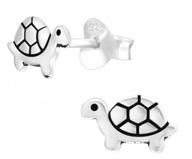 Tiny Turtle Stud Earrings 1