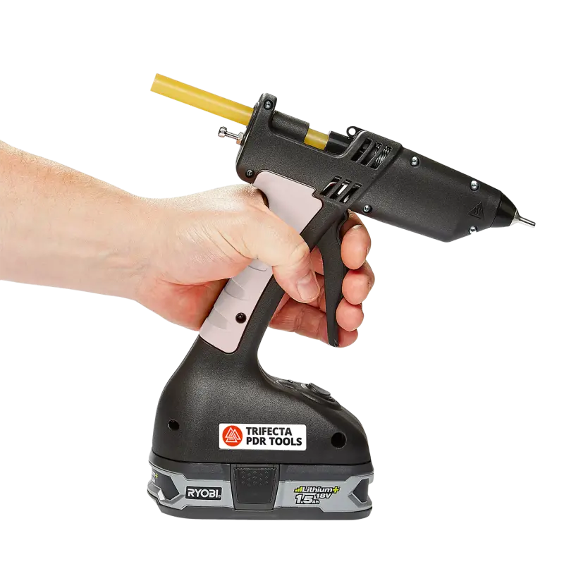 Trifecta 18V Cordless Pdr Glue Gun – Ryobi Battery Compatible 1