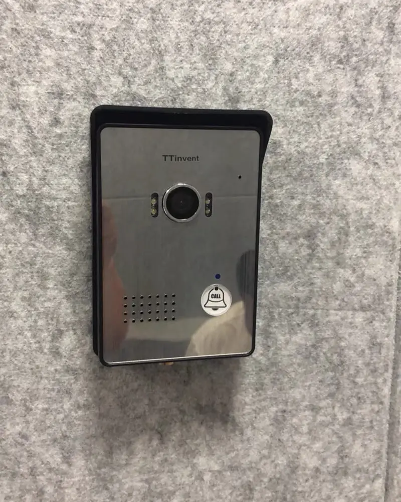 Ttinvent Smart Video Doorbell System – 1-Monitor Intercom With Rfid Access Control, Night Vision Camera & Electromagnetic Lock 1