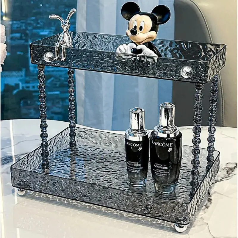 Two-Tier Acrylic Countertop Organizer For Kitchen Or Office 1