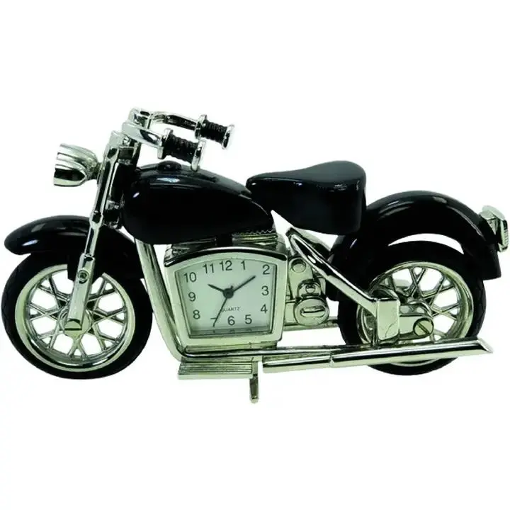 Vintage-Style Motorcycle Wall Clock 1