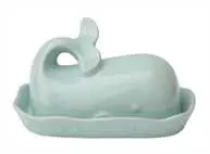 Whale-Shaped Ceramic Butter Keeper 1