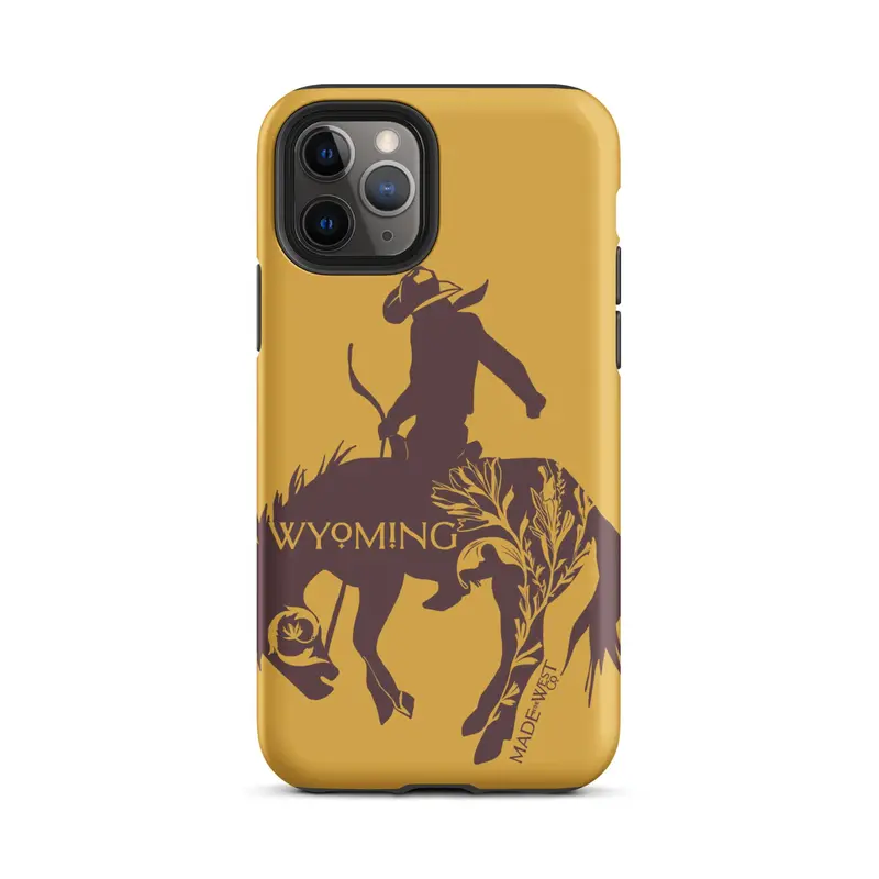 Wyoming Bronc Durable Iphone Protective Case 2