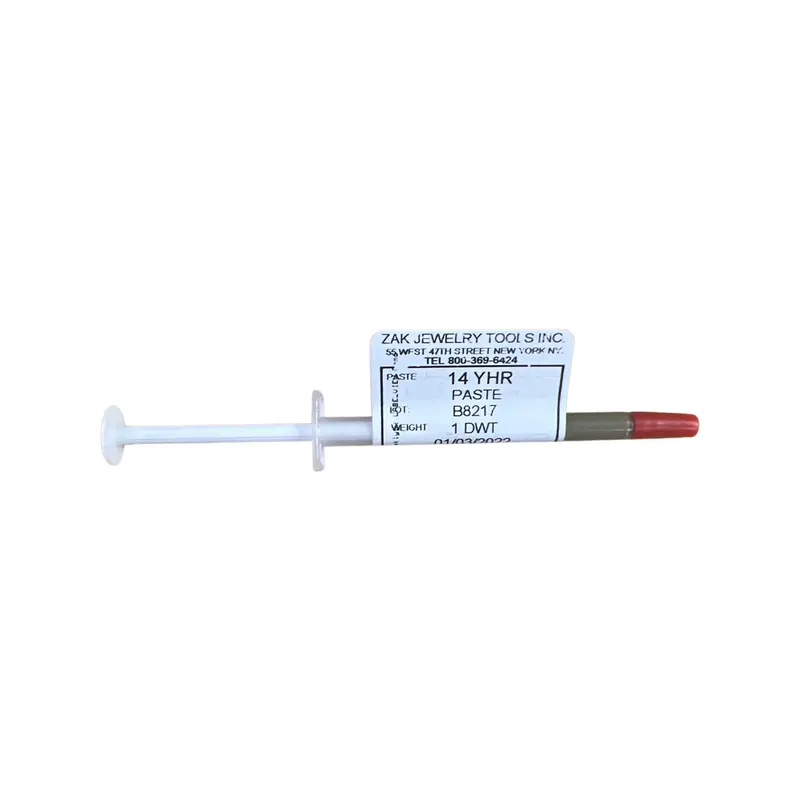 Yellow Gold Solder Paste For High-Strength Jewelry Joints 1