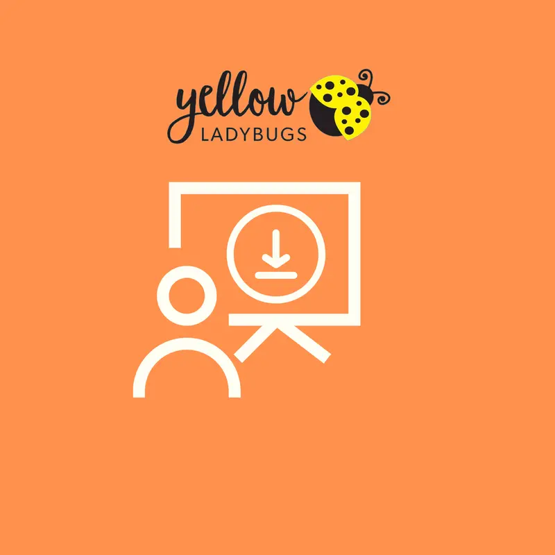 Yellow Ladybugs Digital Presentation Pack (Downloadable) 1