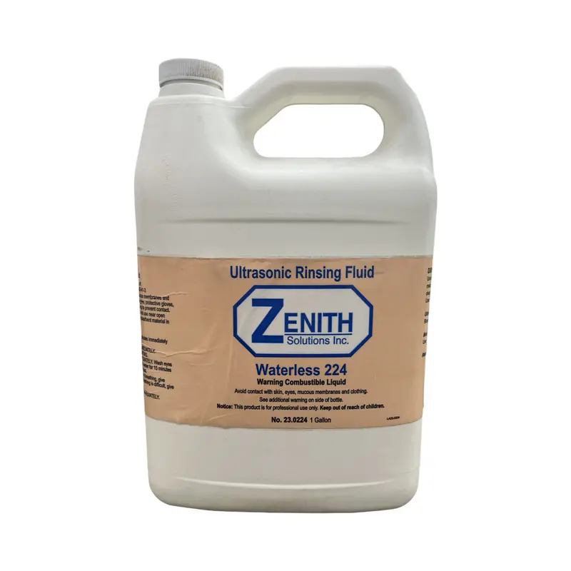 Zenith® Ultrasonic Cleaning Rinse Solution – Non-Toxic Rinsing Fluid 1