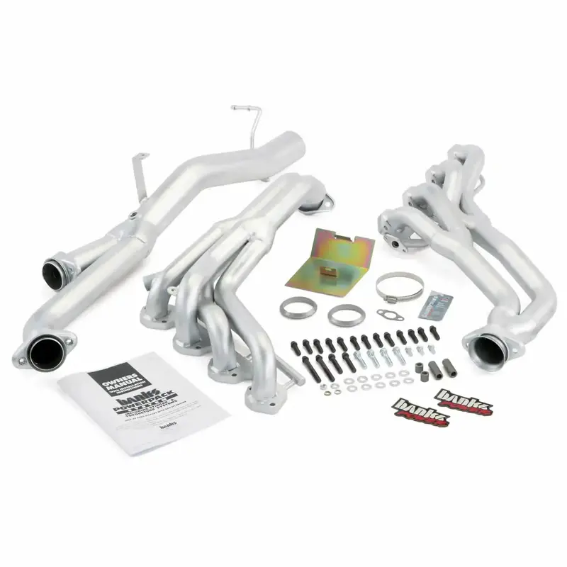 Banks Power Torquetubes Exhaust Header System With Y-Pipe And Installation Hardware 1