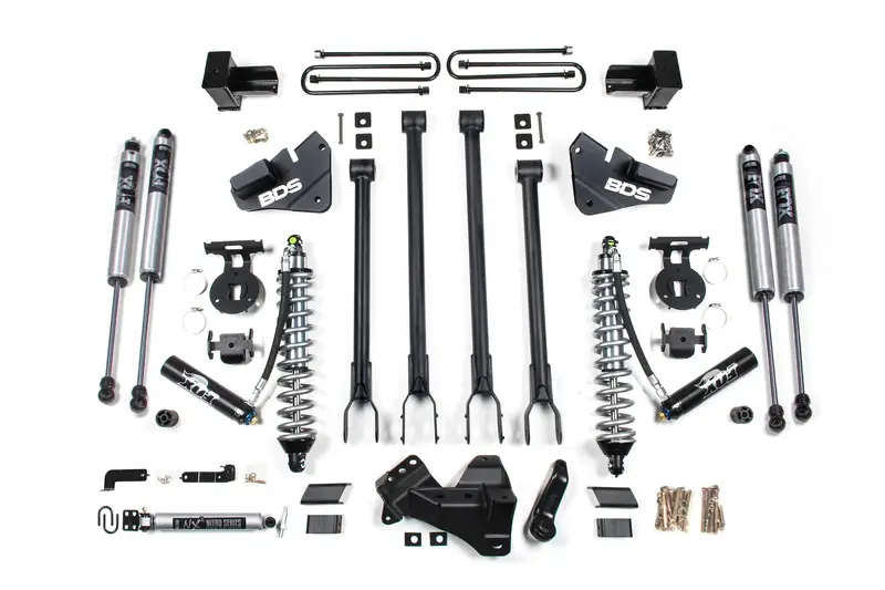 Bds Suspension 1537Fdsc 4-Inch Lift Kit For 2017–2019 Ford Super Duty Diesel Trucks 1