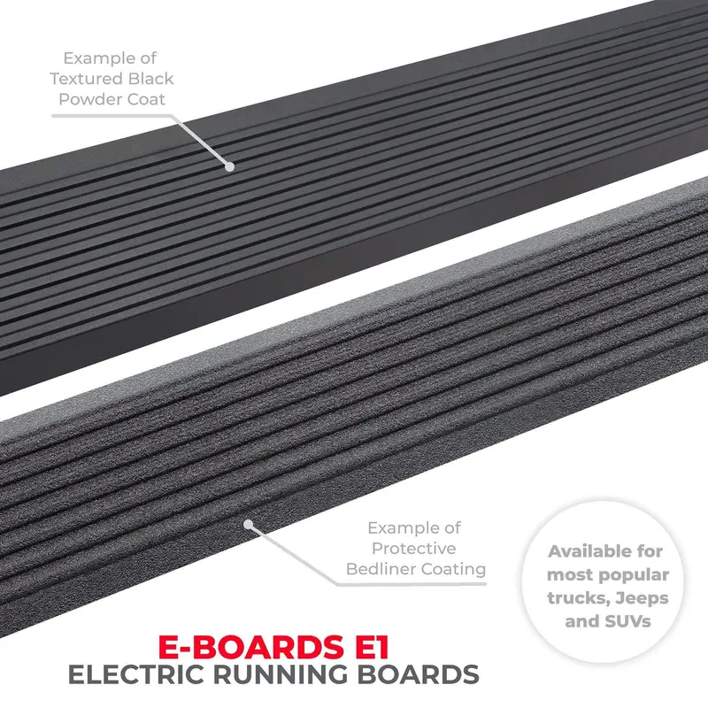Go Rhino E1 Electric Retractable Running Boards – Compatible With Select Vehicles 1