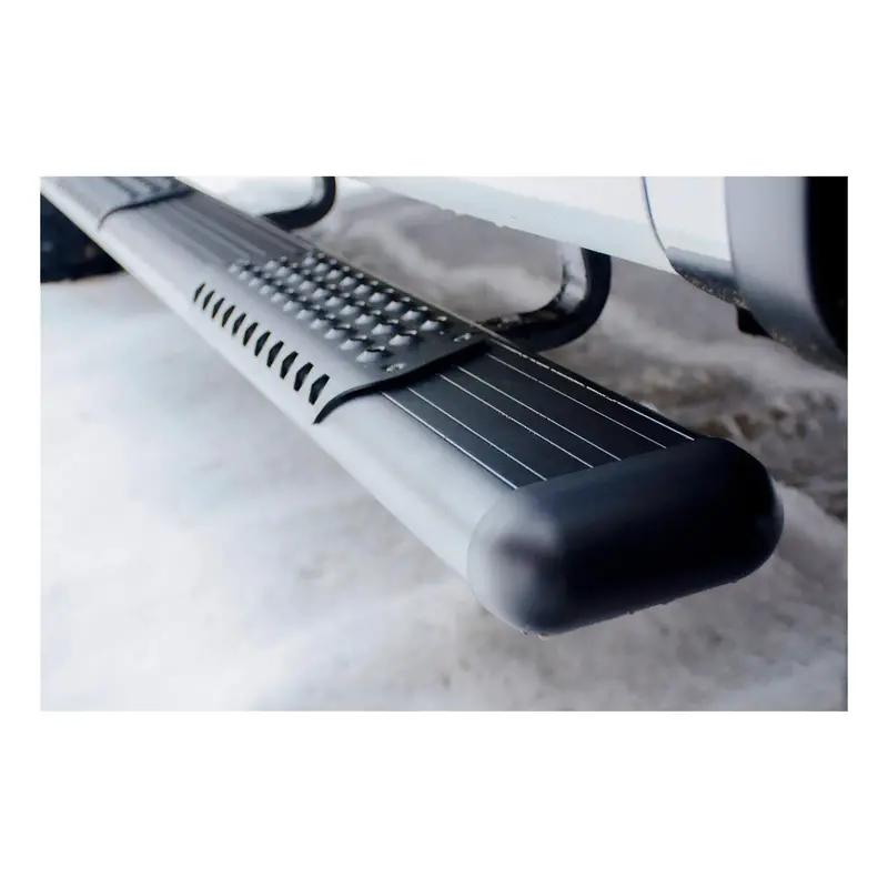 Luverne O-Mega Ii 6" X 78" Black Aluminum Side Steps – Compatible With Chevrolet Silverado & Gmc Sierra Hd 1