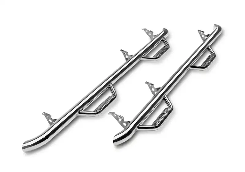 N-Fab D0689Cc-Ss Stainless Steel Nerf Step Kit – Dual Steps For 2006–2008 Ram 1500 & 2006–2009 Ram 2500/3500 Mega Cab 1