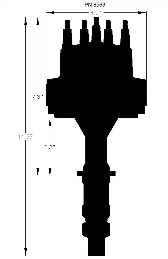 Pontiac V8 Engine Distributor – Oem-Style Replacement 1