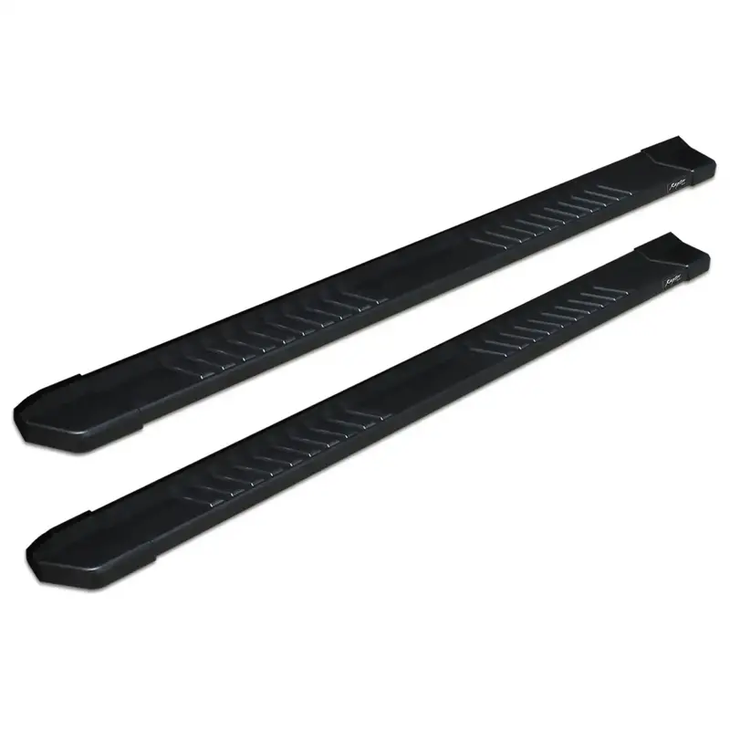Raptor Series 1703-0344Bt 6-Inch Oem-Style Slide Track Running Boards – Black Textured Aluminum For 1999–2016 Ford F-250/F-350 Super Duty Crew Cab 1