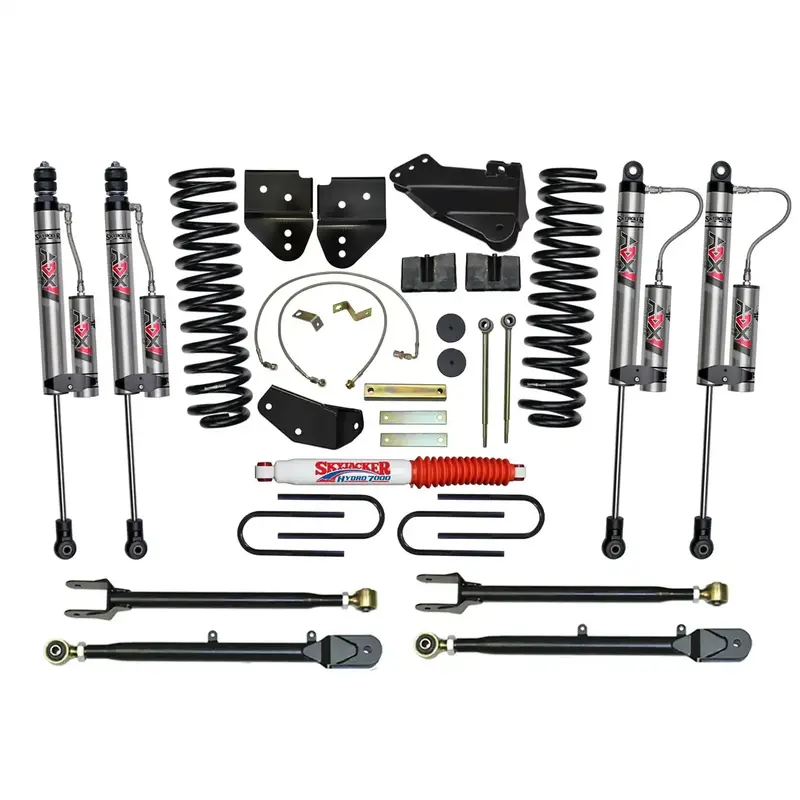 Skyjacker F54024K-X 4-Inch Suspension Lift Kit With Adx 2.0 Remote Reservoir Shocks 1