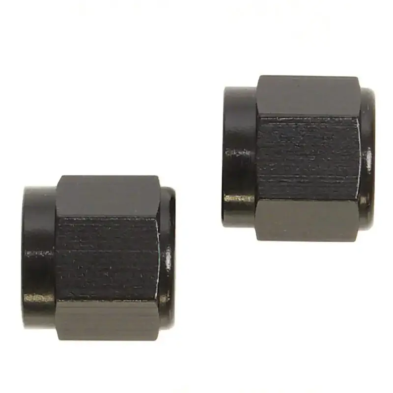 Speedfx 560418Bk Black 4An Tube Nut Fitting 1
